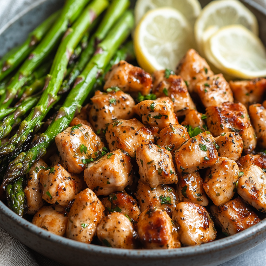 lilya blogging Garlic Butter Chicken Bites with Asparagus c 77620117 d629 43f5 8b28 0b7d485c0c51 1