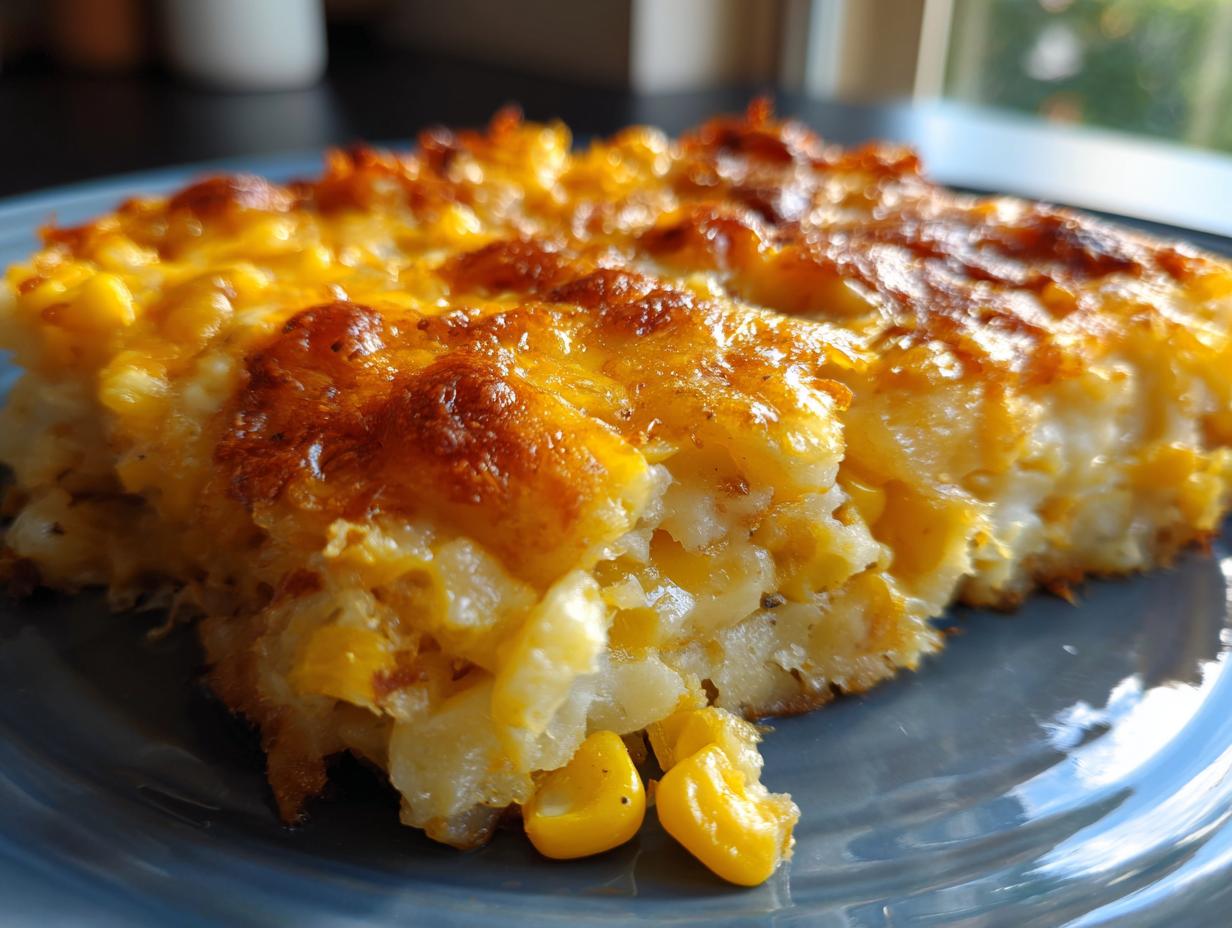 Amazing CRISPY CHEDDAR CORN POTATO: 10 Minute Prep
