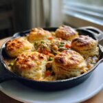 Chicken & Biscuit Dinner Cobbler - Tasty