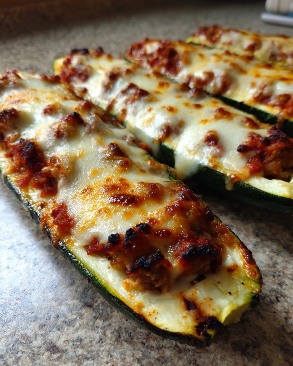 Chicken Parmesan Zucchini Boats - Other 1