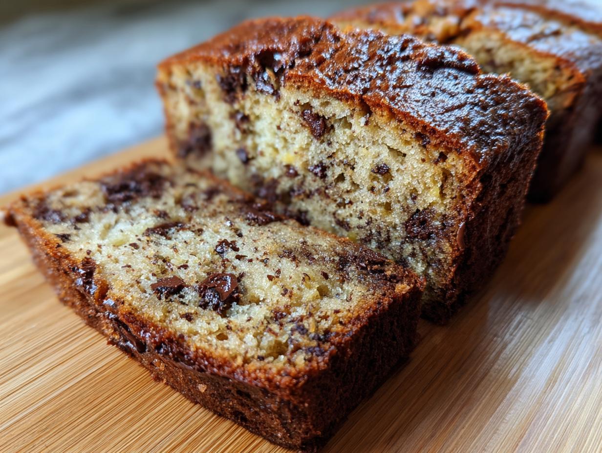 Chocolate Espresso Banana Bread - Featured