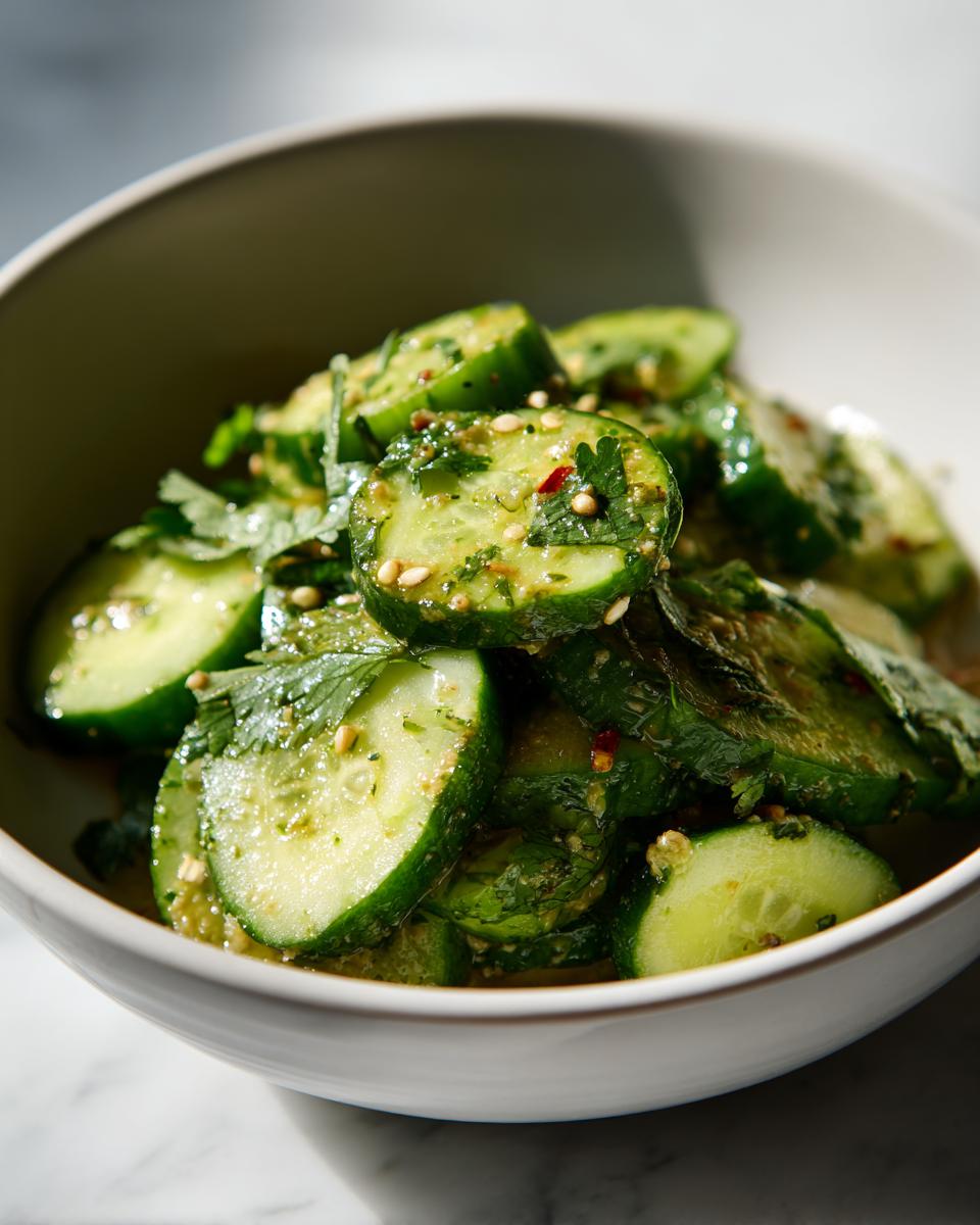 Cucumbers in Spicy Peanut Sauce - Other 4