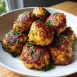 Greek Chicken Meatballs - Tasty