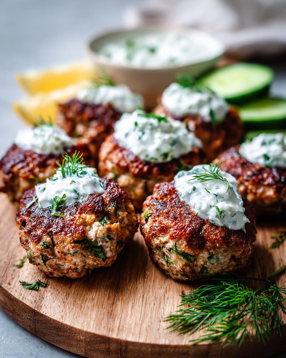 Greek Turkey Meatballs with Tzatziki - Other 2