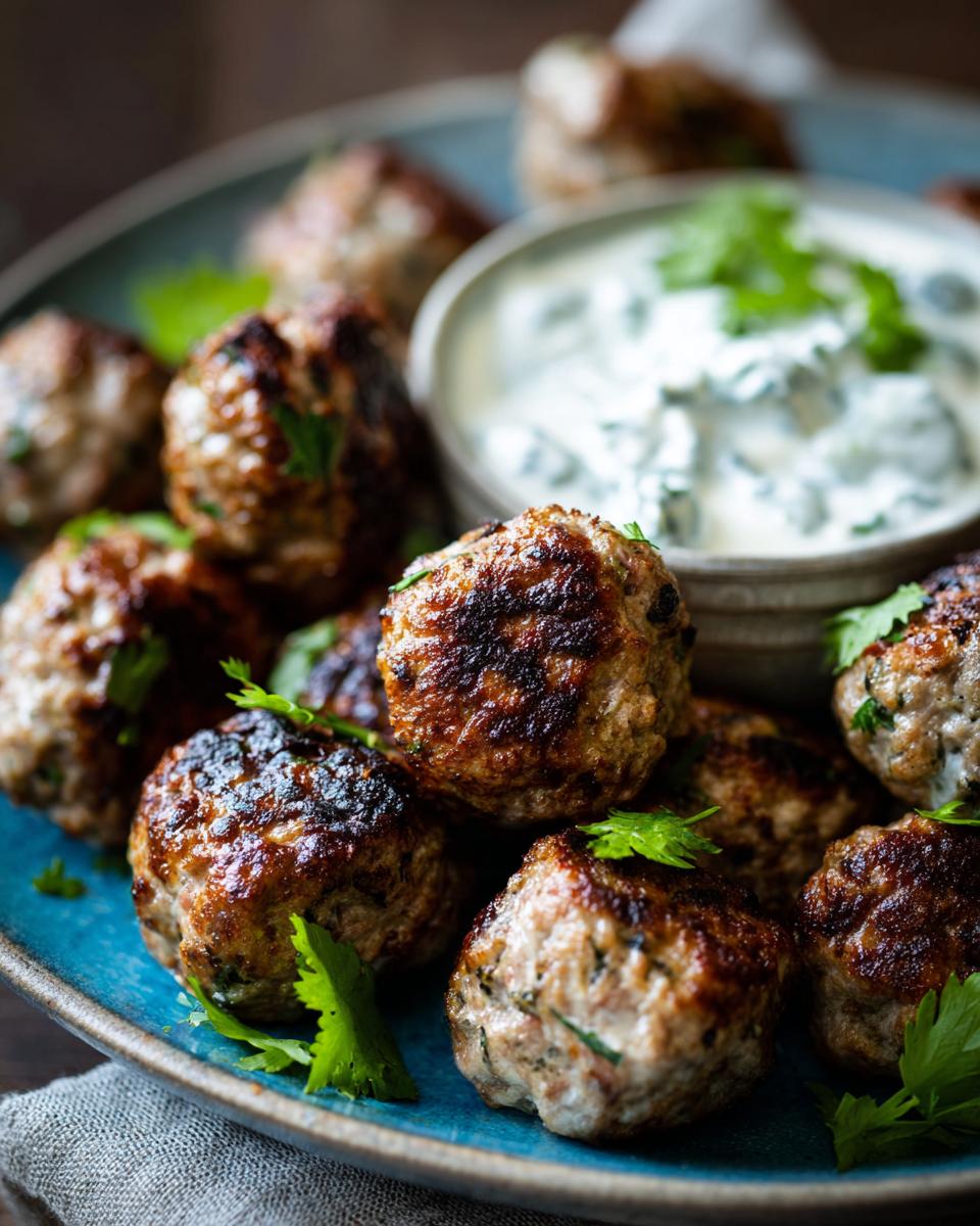 Greek Turkey Meatballs with Tzatziki - Other 3