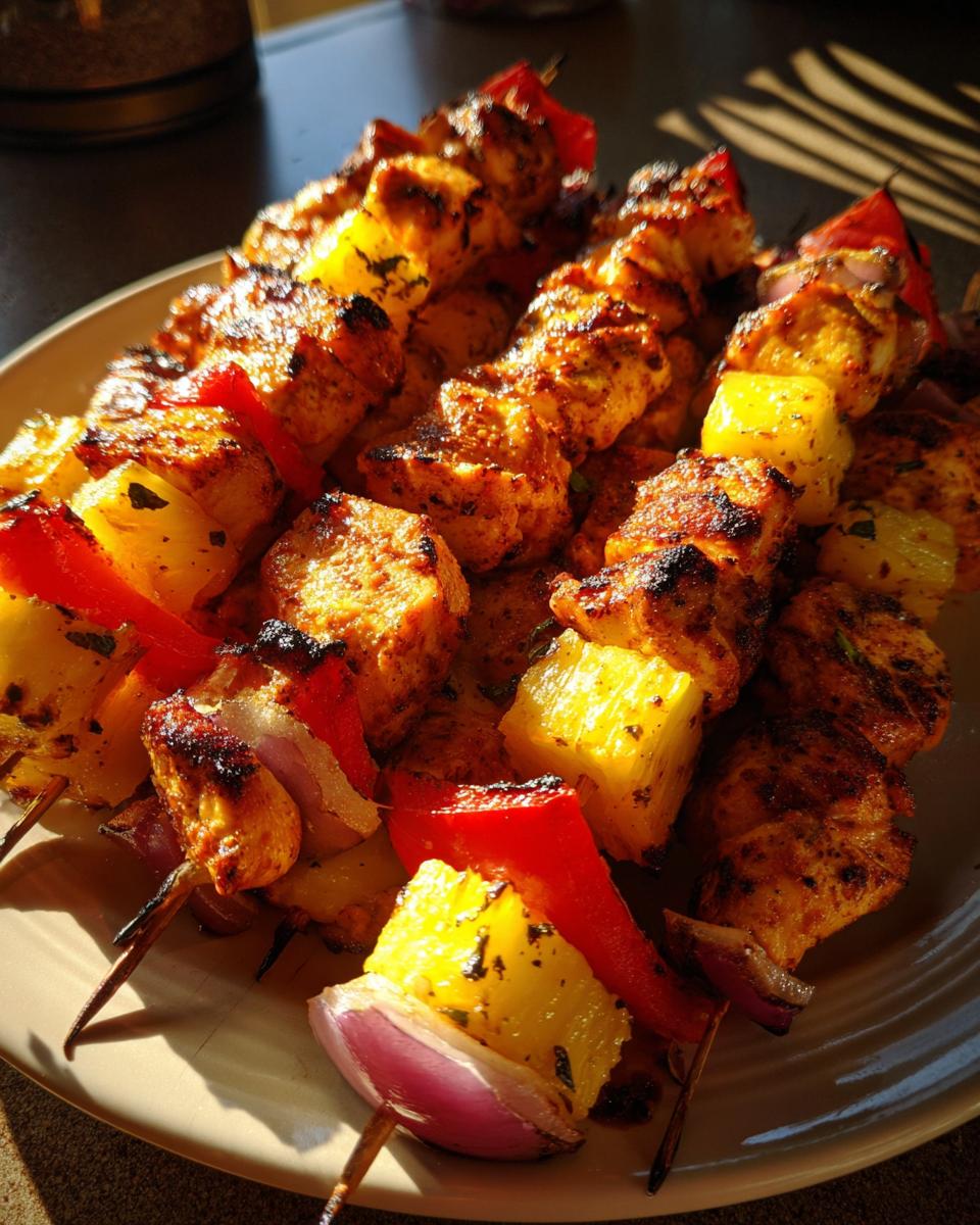 Hawaiian Chicken Pineapple Kebabs - Other 2