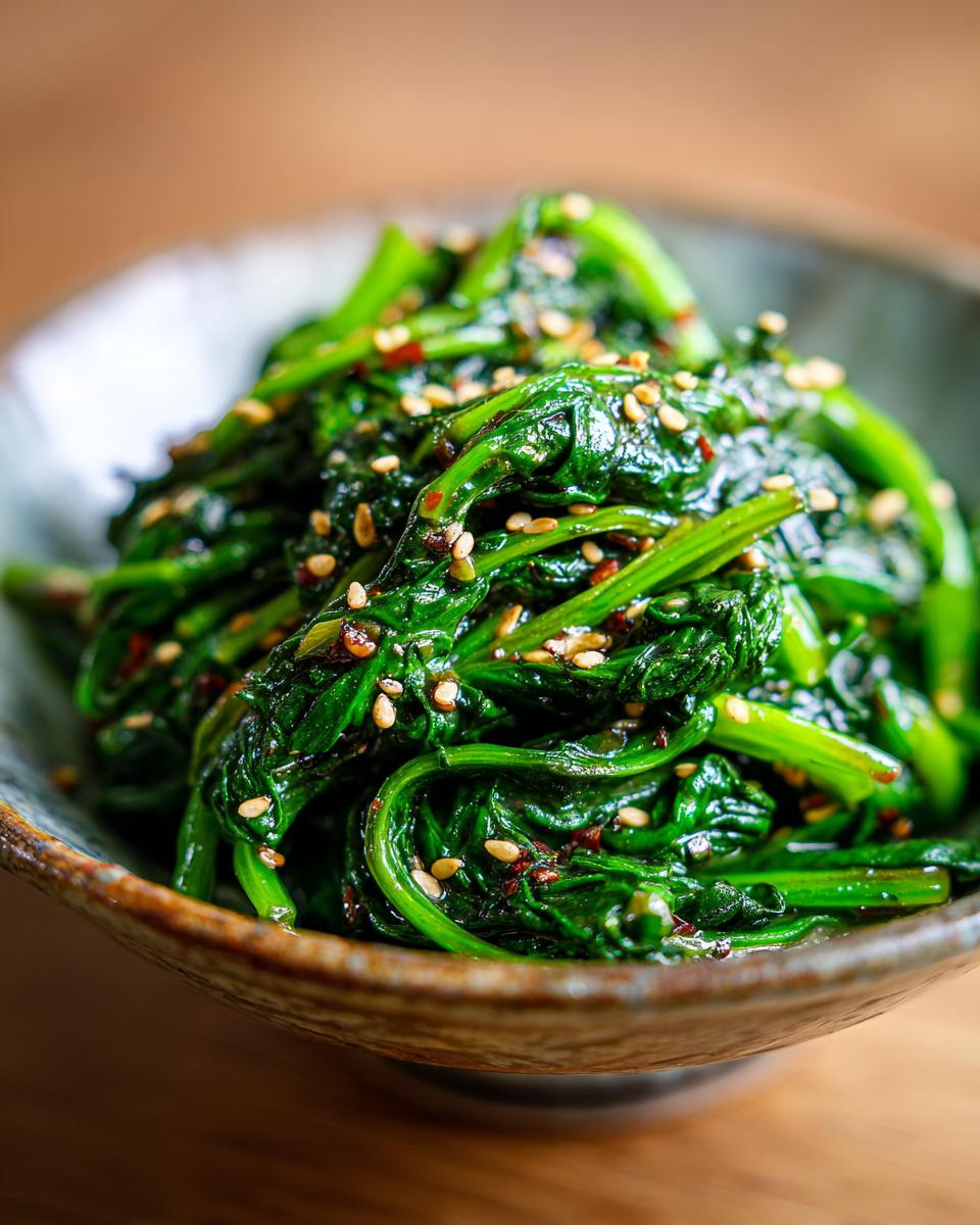 Korean Spinach Side Dish - Other 4