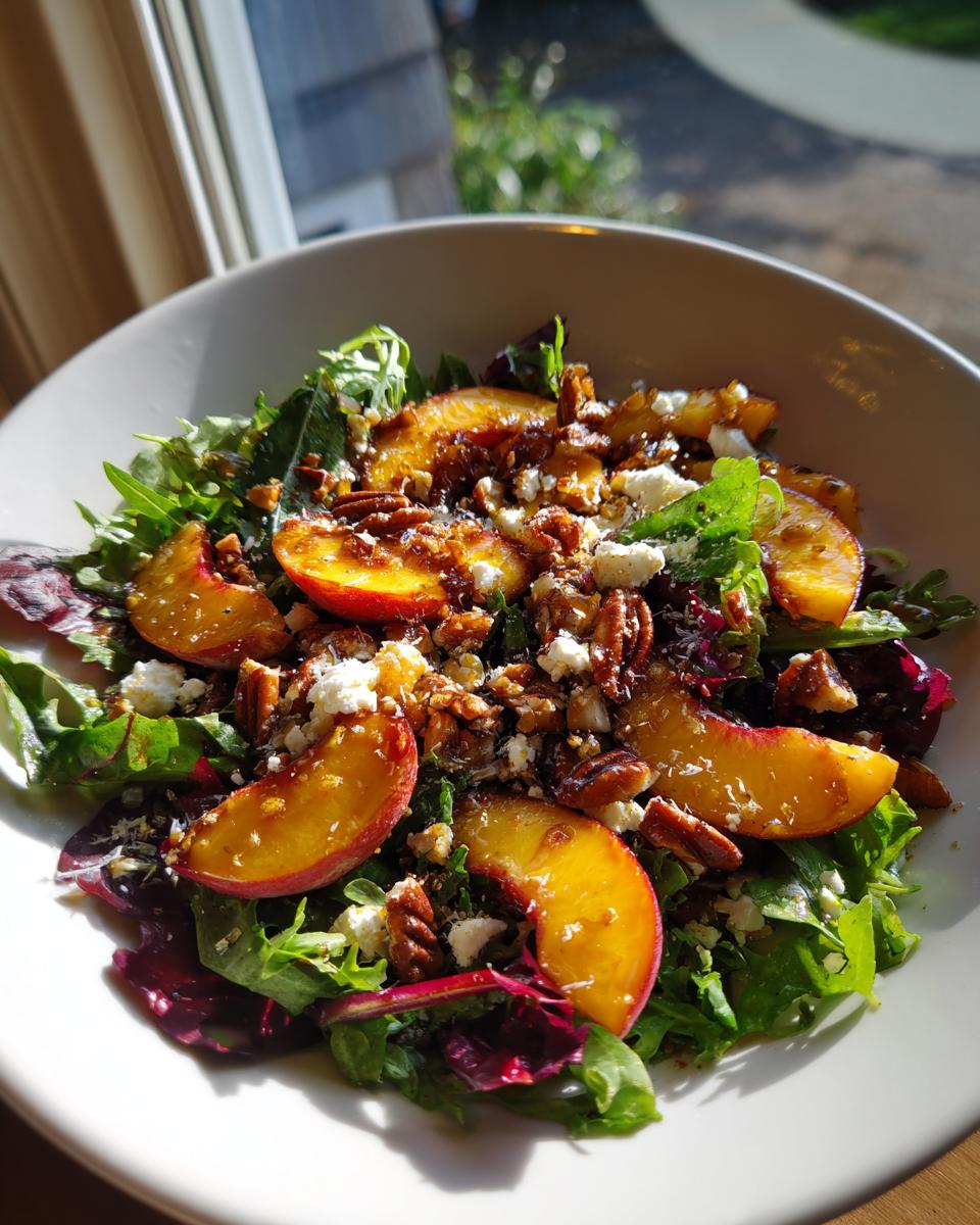 Peach Salad with Honey Lime - Other 3