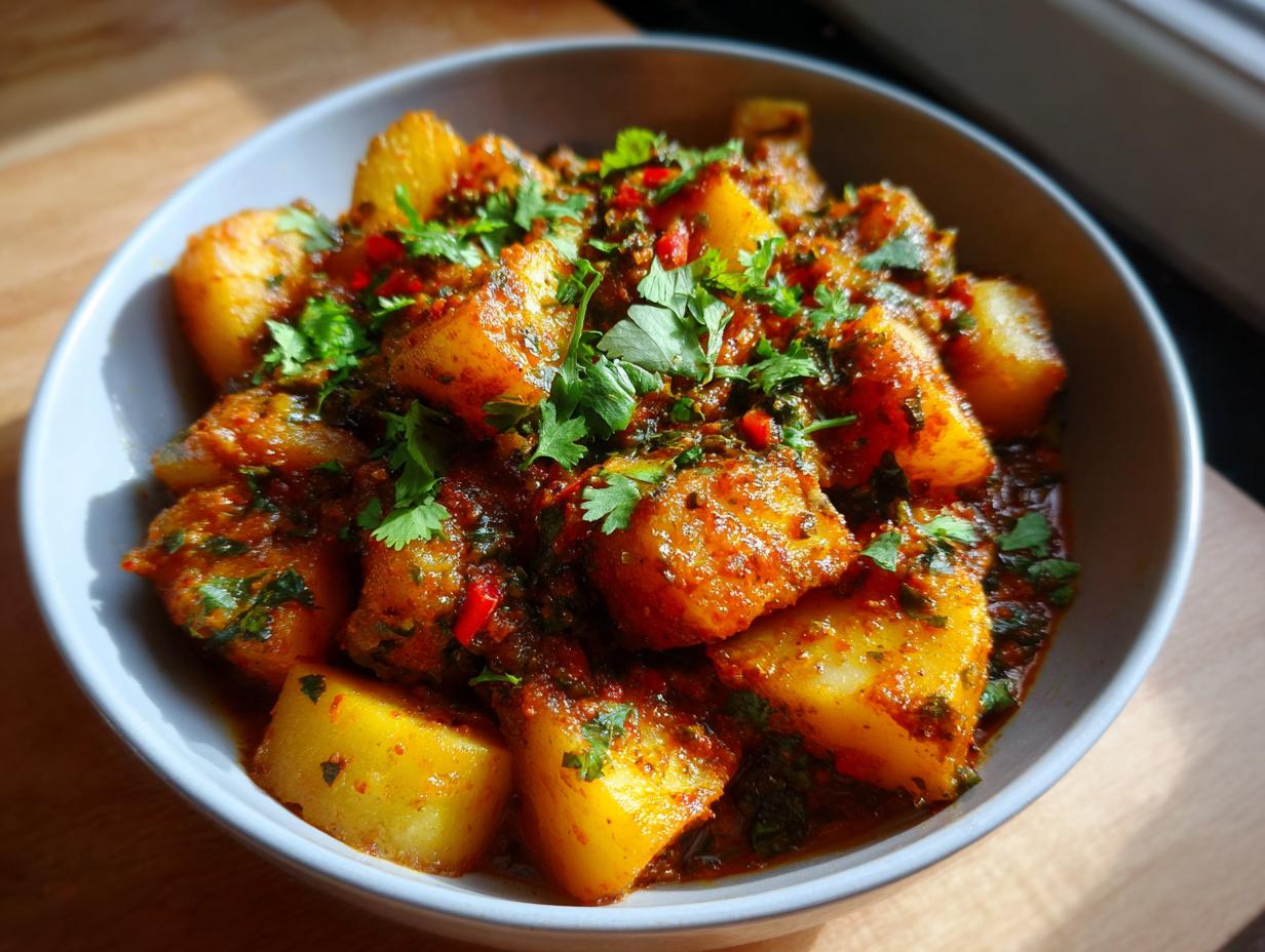 Persian Potato Curry - Featured