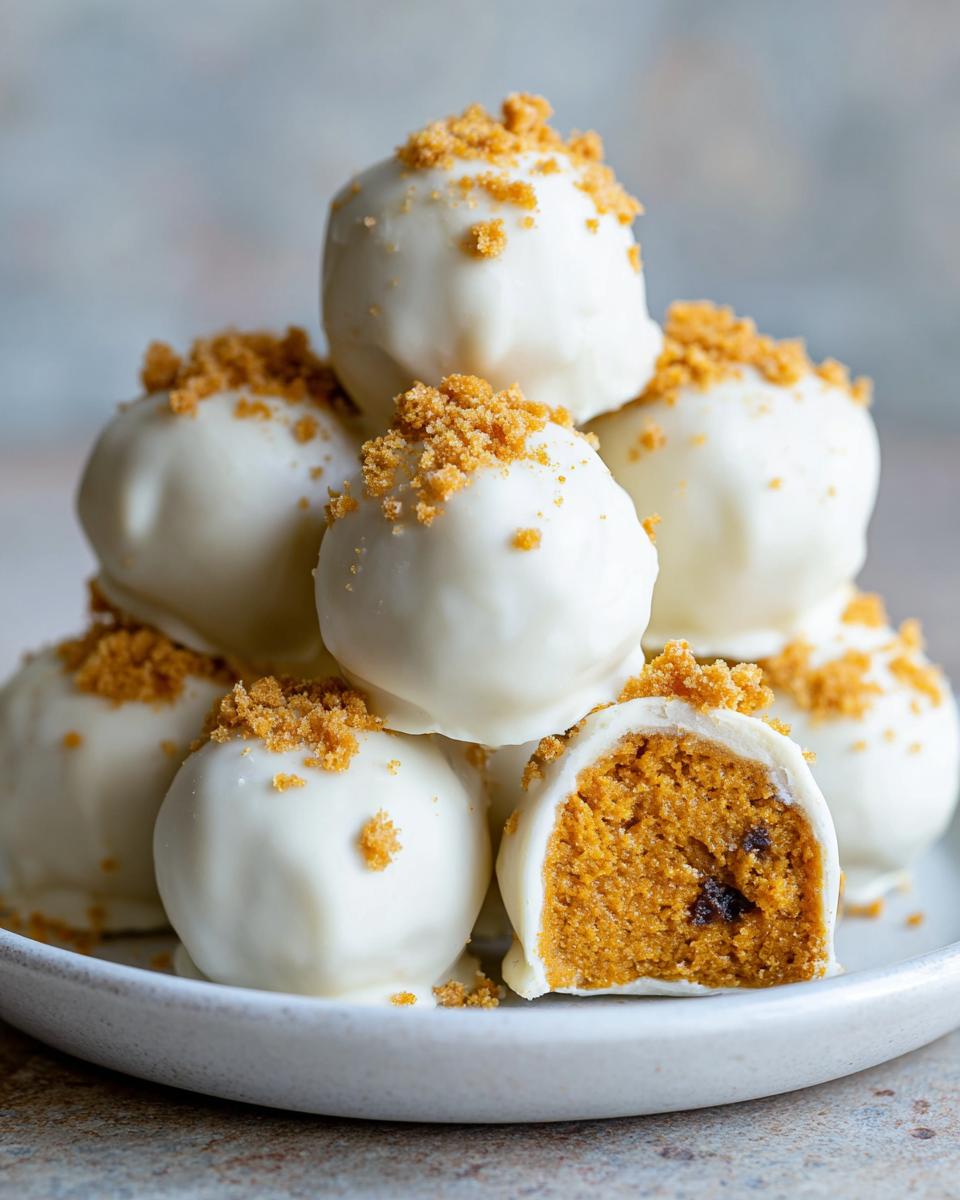 Pumpkin Cheesecake Truffles - Other 1