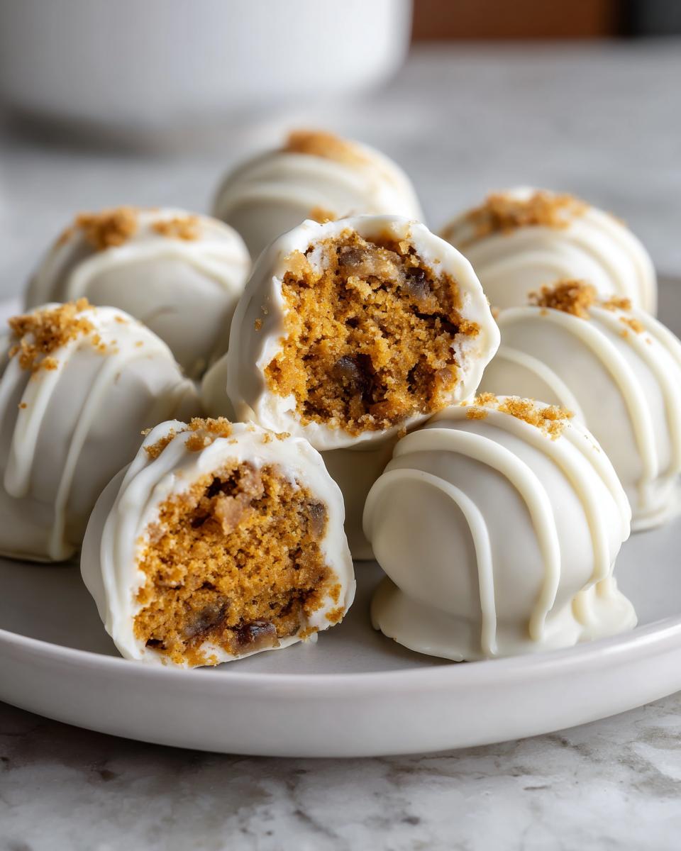 Pumpkin Cheesecake Truffles - Other 2