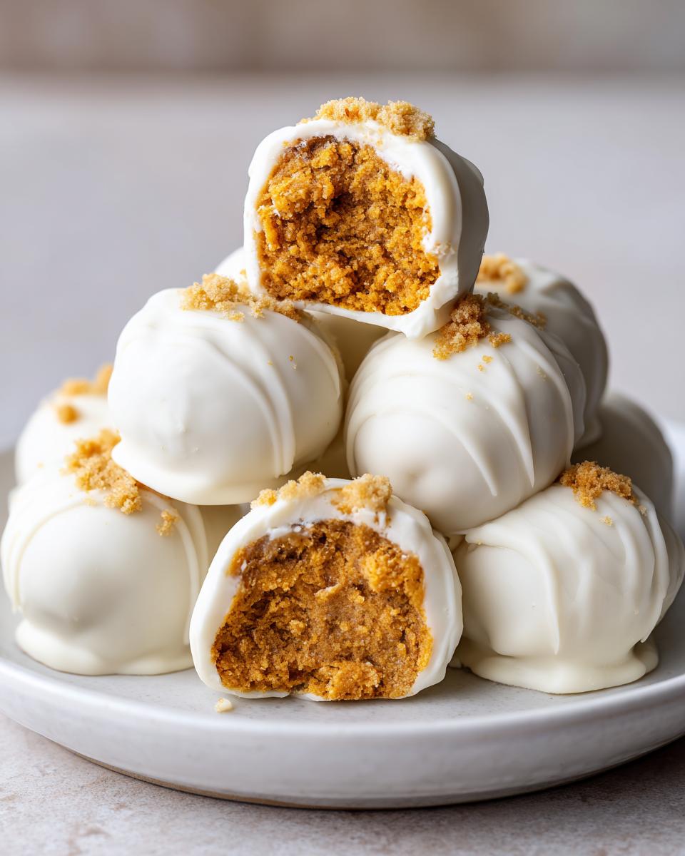 Pumpkin Cheesecake Truffles - Other 4