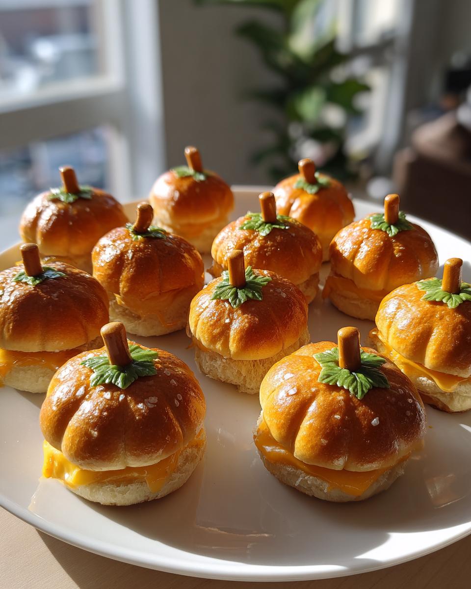 Pumpkin-Shaped Sliders - Other 3