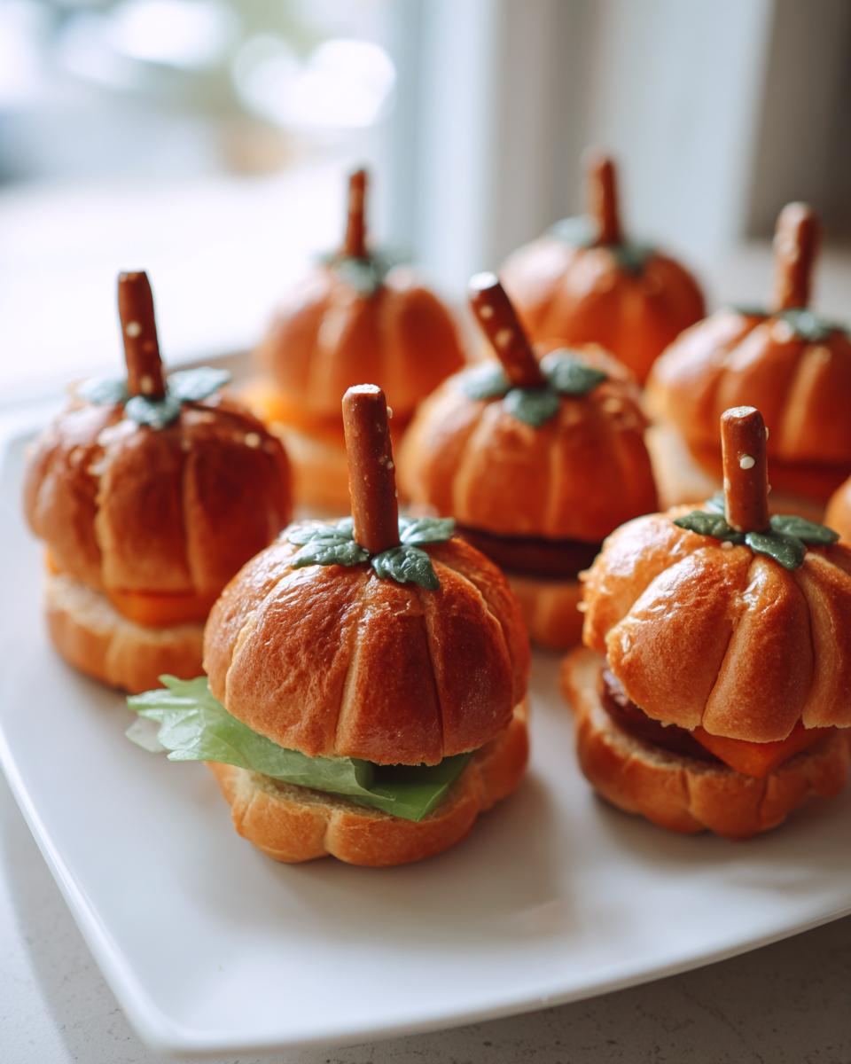 Pumpkin-Shaped Sliders - Other 4