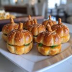 Pumpkin-Shaped Sliders - Tasty