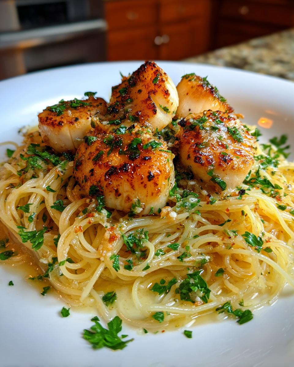 Scallops with Angel Hair Pasta - Other 1