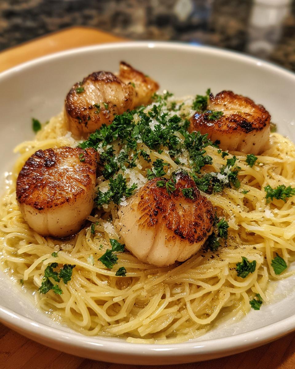 Scallops with Angel Hair Pasta - Other 3