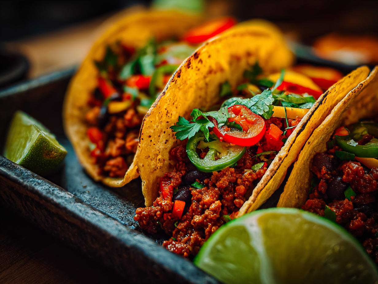 Amazing 35 Min Turkey and Black Bean Tacos