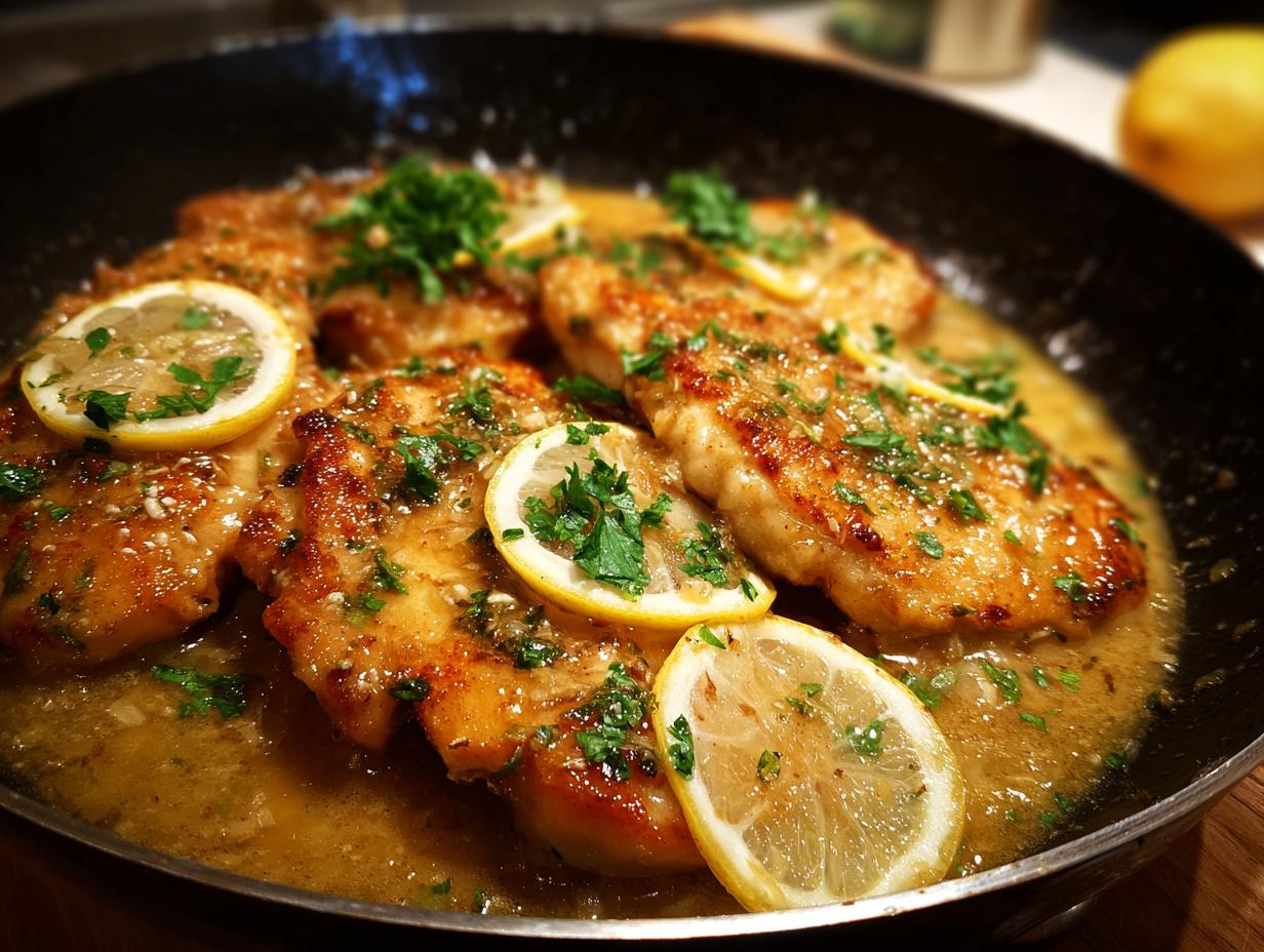 Amazing Lemon Chicken Romano in 30 Minutes