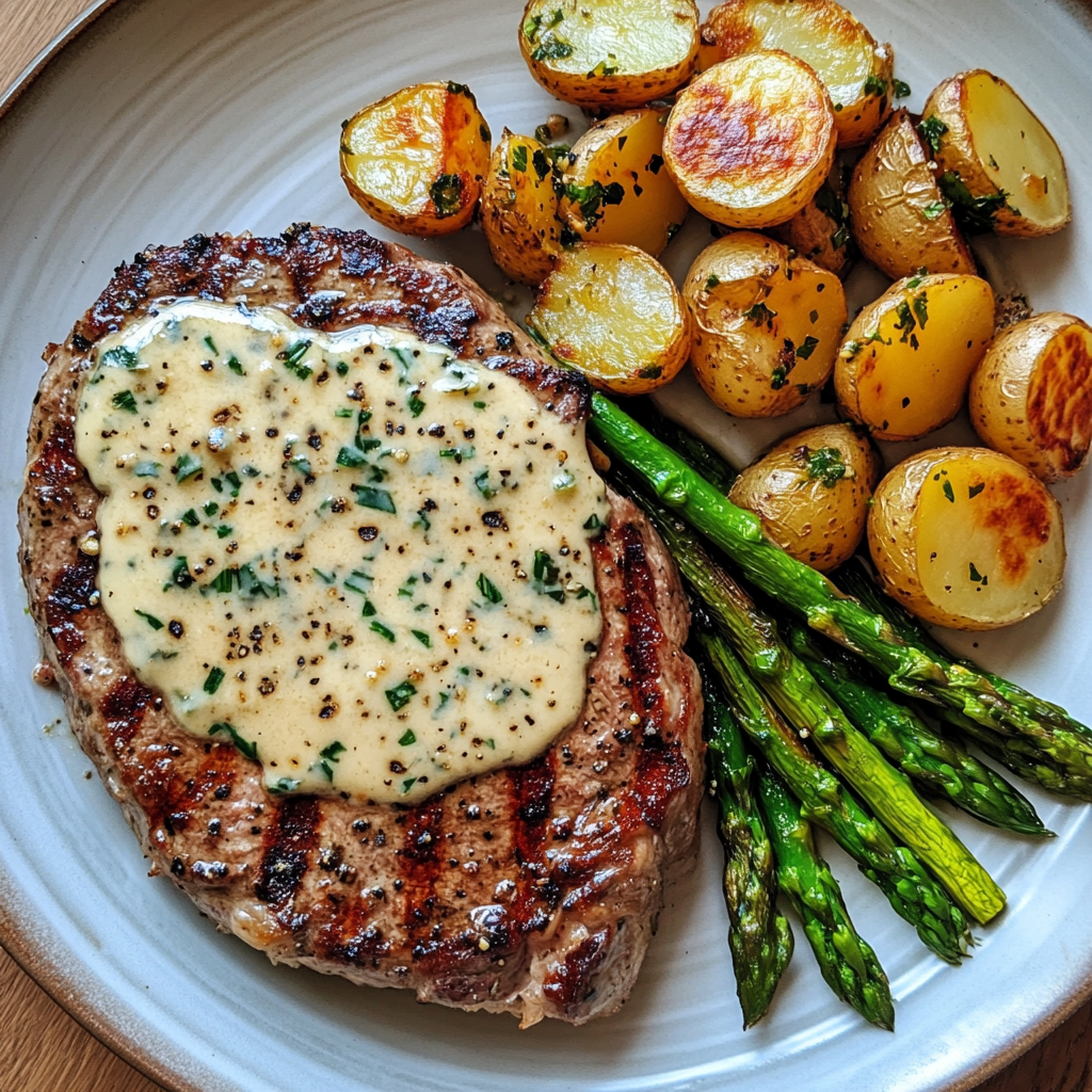 lilya blogging Garlic parmesan cream steak with roasted new p 6a794dab 7991 4bdf a9b7 00bf37f6a5da 0