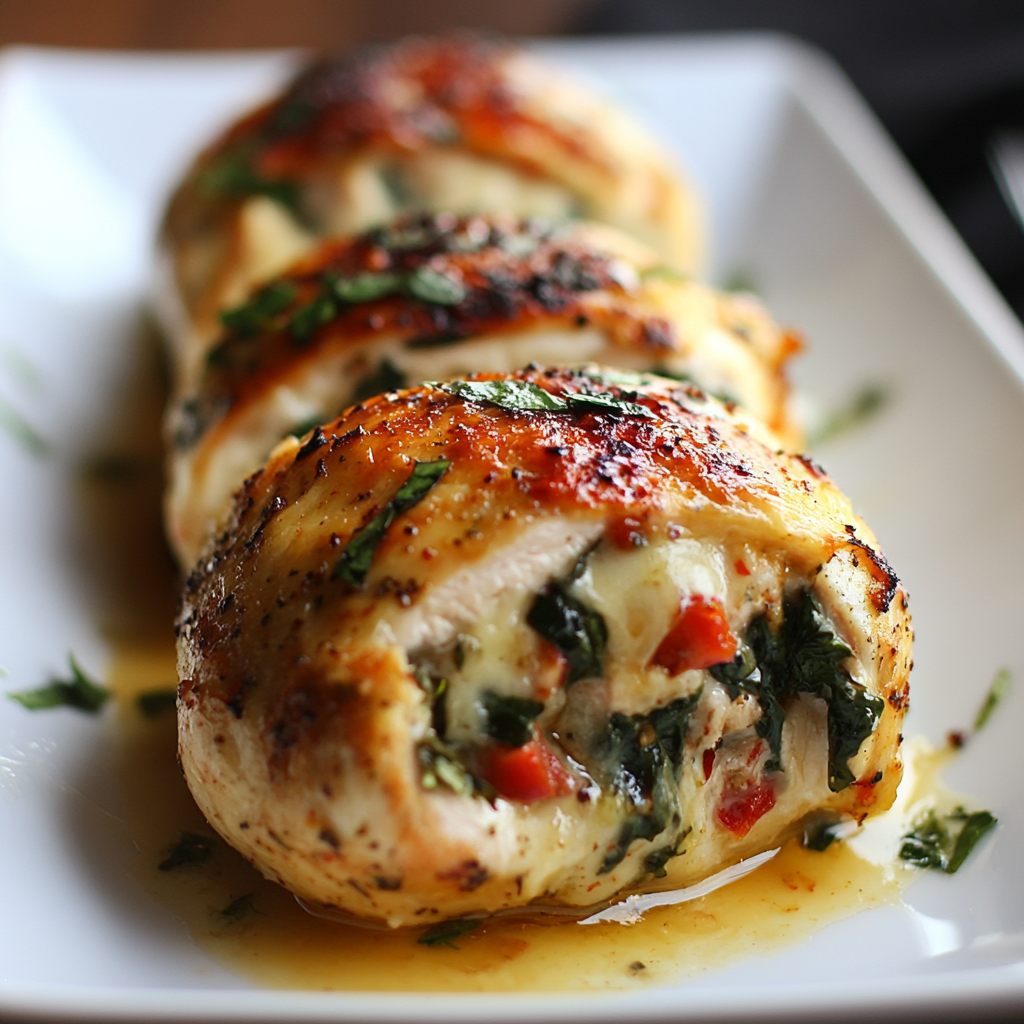 lilya blogging Roasted Red Pepper Spinach Stuffed Chicken. e6aec623 46b6 471f b75b c1035c7630b6 1