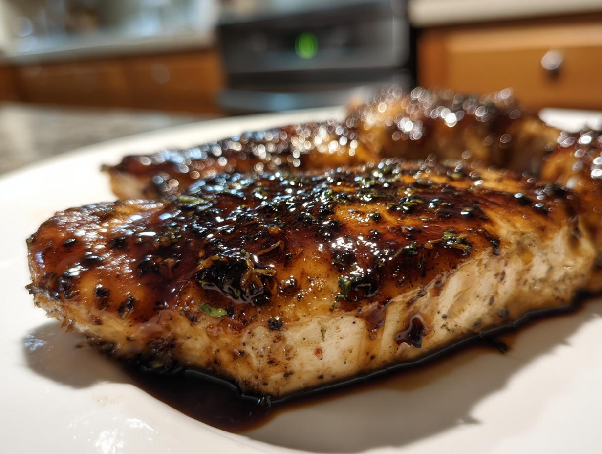 Amazing Balsamic Glazed Chicken 25 Min