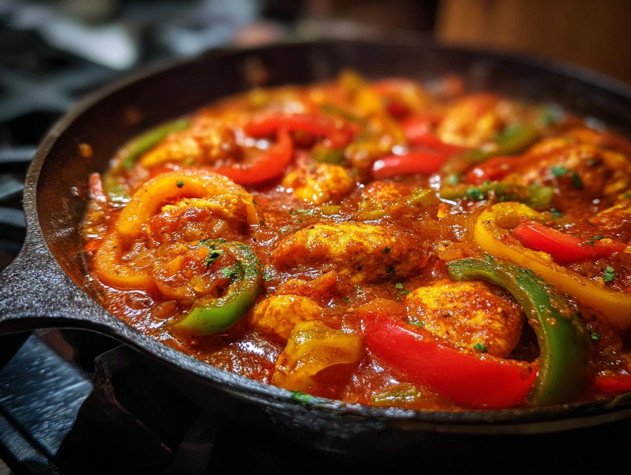 Amazing 40-Min Cajun Chicken Skillet