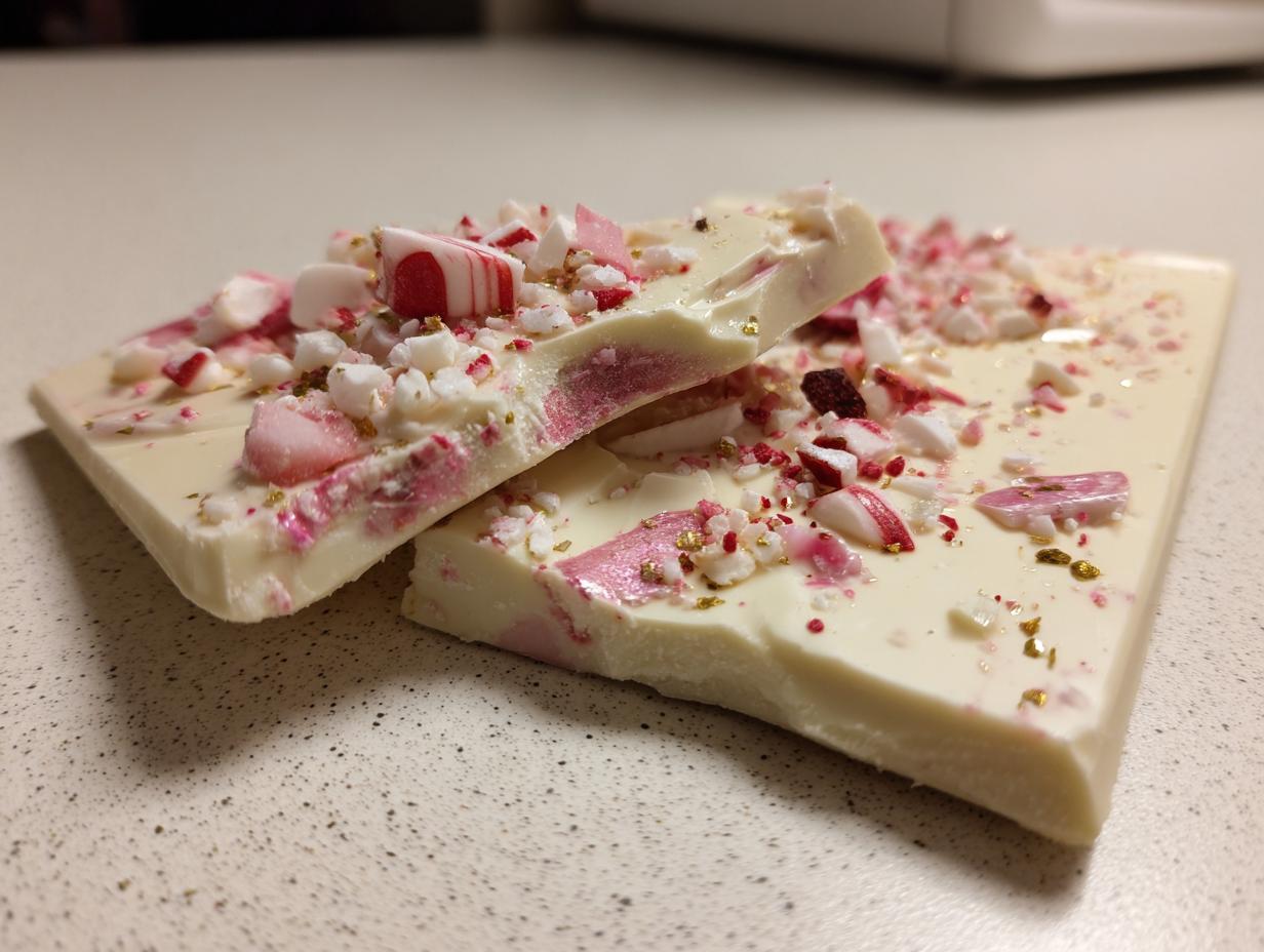 Easy Christmas Candy Bark: 1 Magical Treat