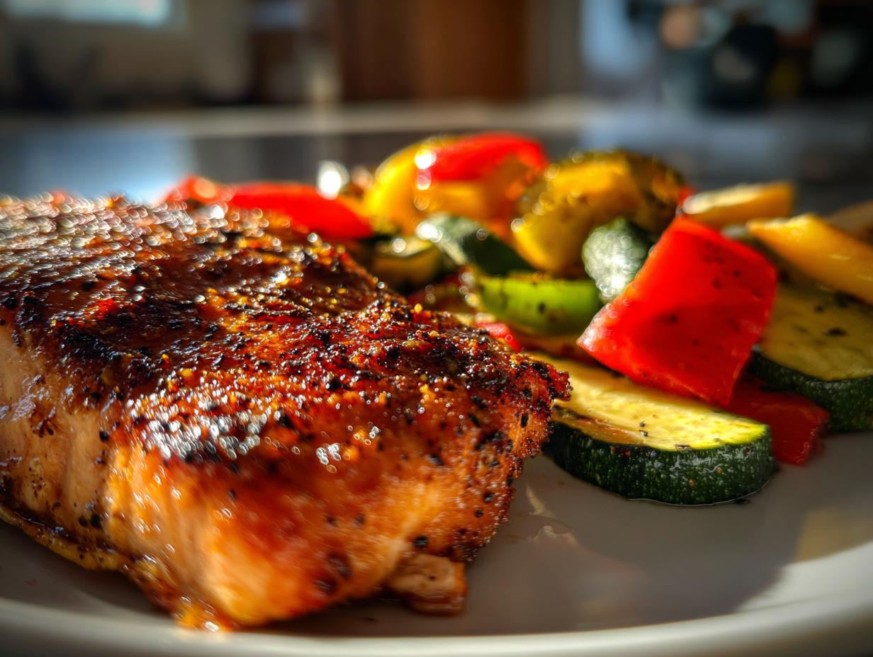 Amazing 30-Min Grilled Salmon with Veggies