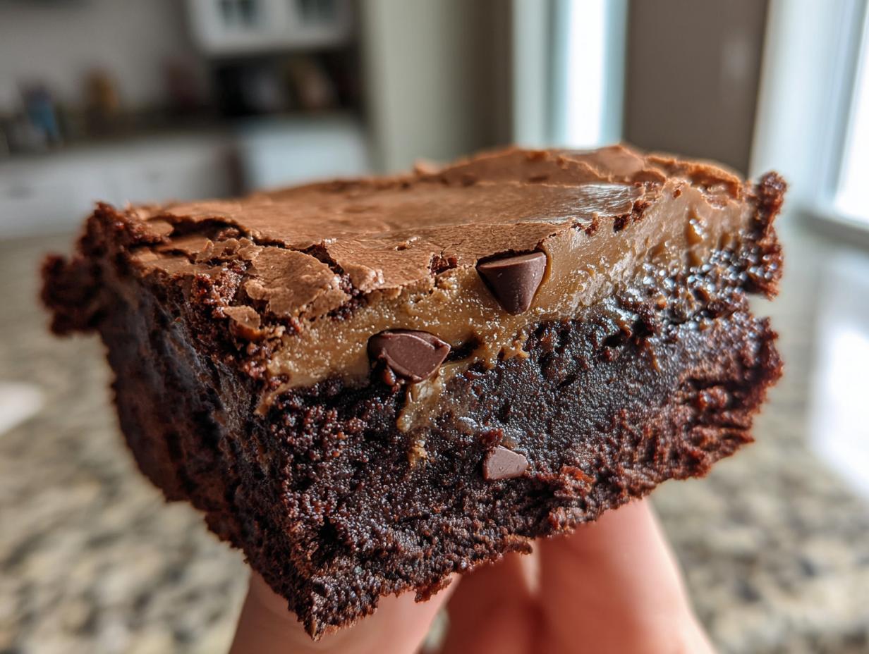 Divine Homemade Baileys Fudge Brownies: 1 Treat