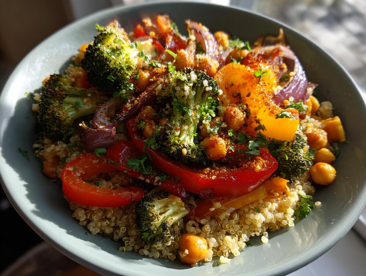 Amazing Quinoa and Veggie Power Bowls