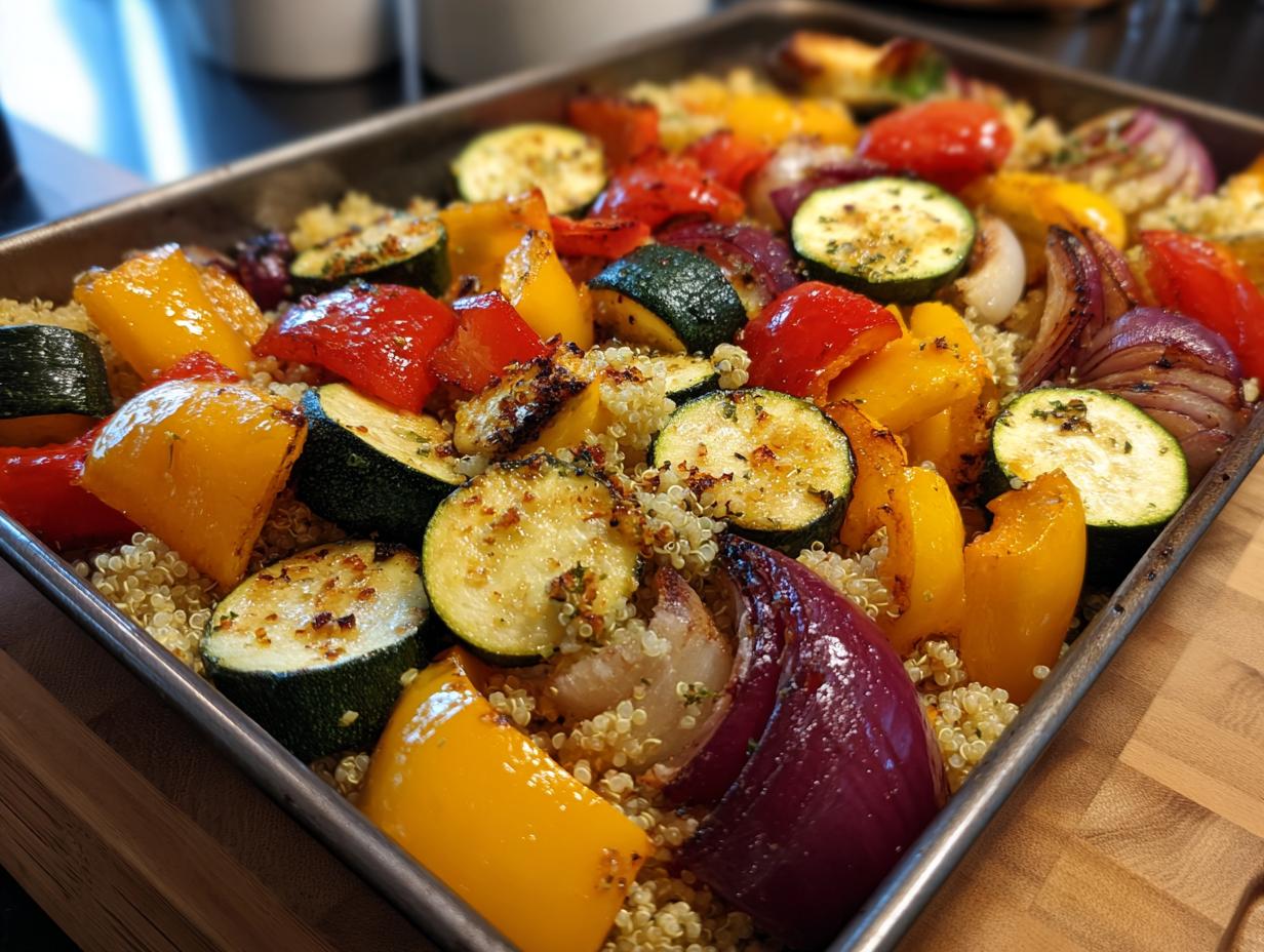 Amazing Sheet Pan Veggie Bowls: 1 Pan Dinner