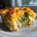 Cheesy Broccoli Rice Casserole - Tasty