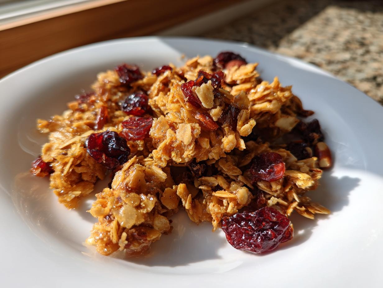 Crunchy Homemade Granola - Featured