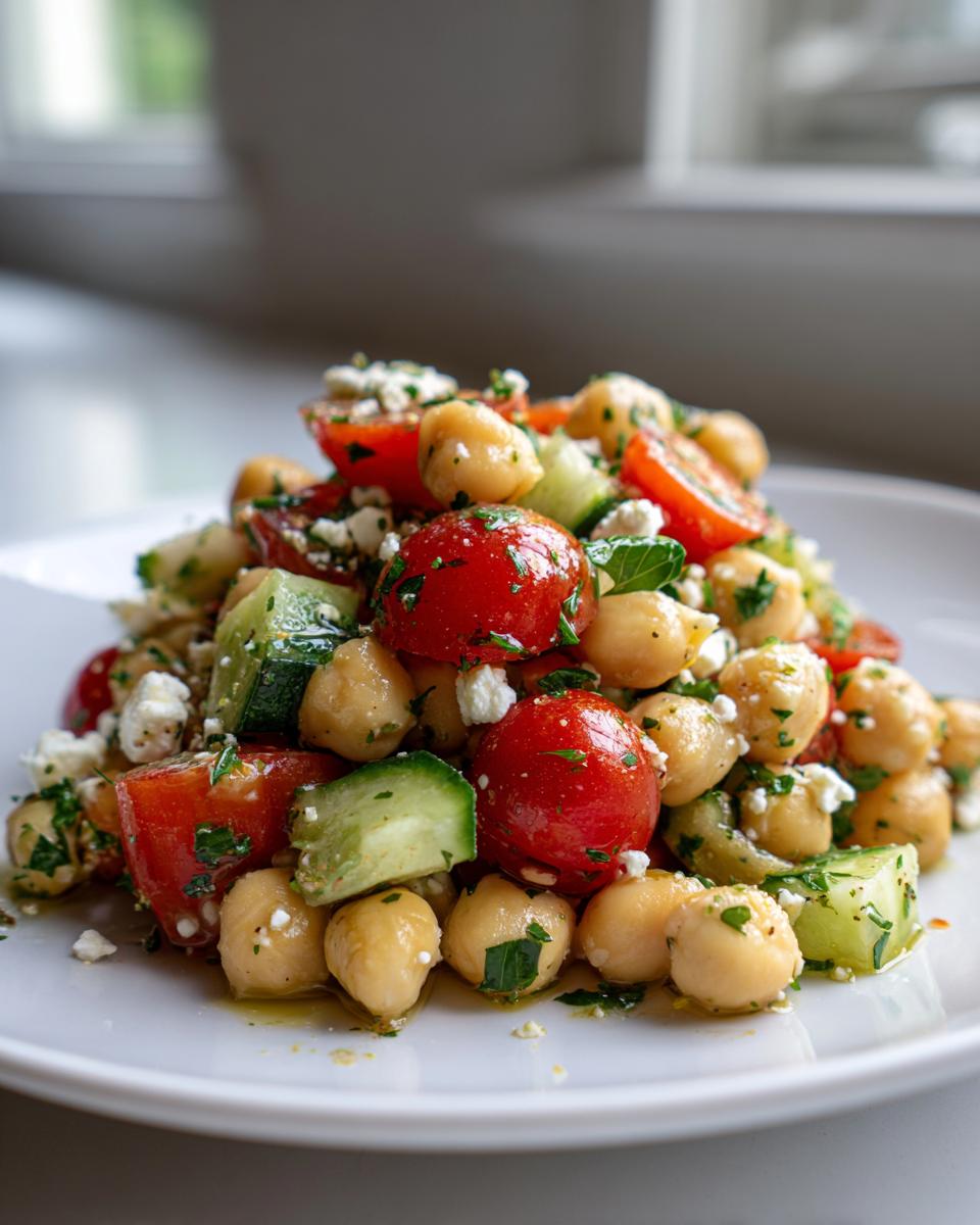Fresh Mediterranean Chickpea Salad - Other 3