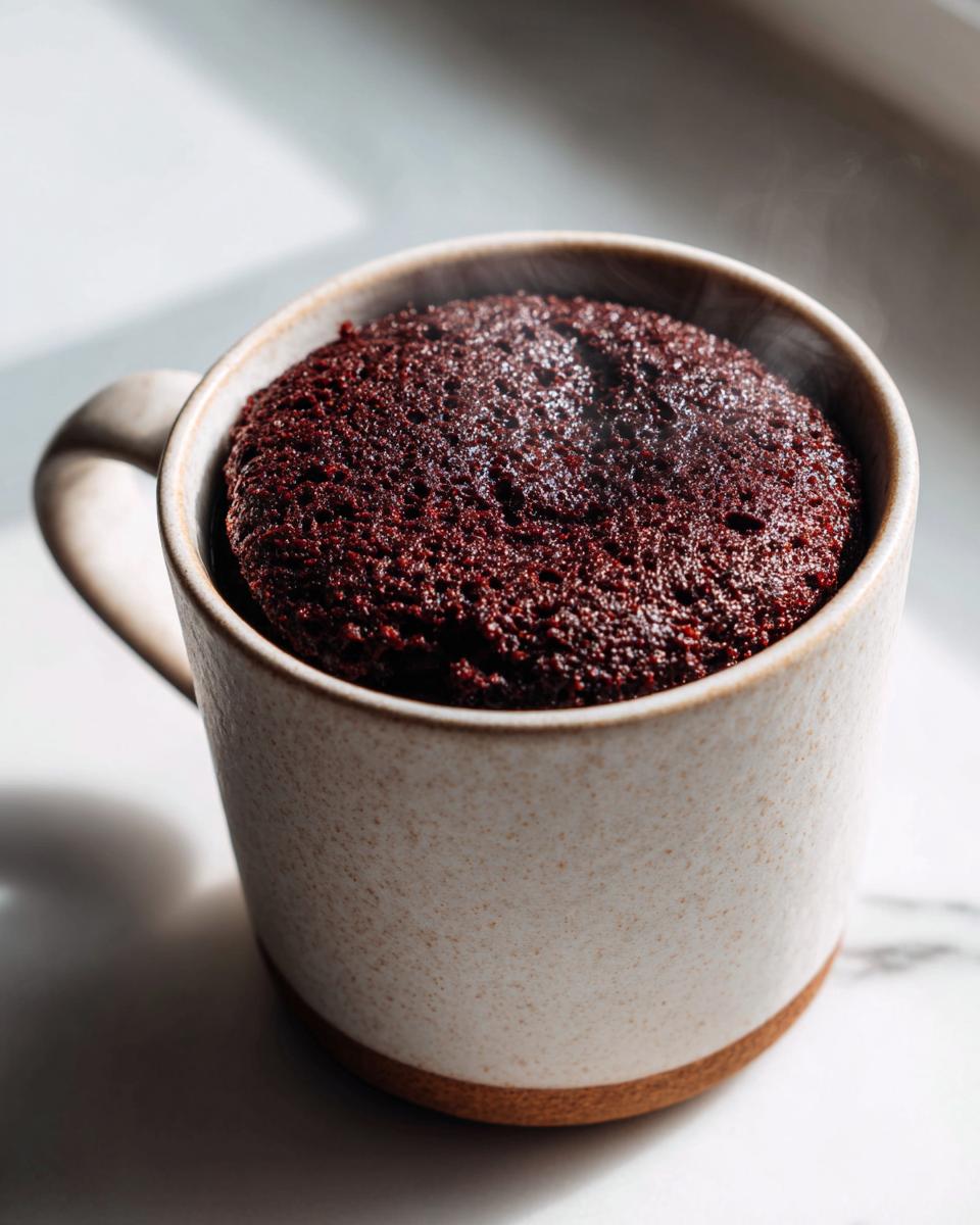 Healthy Chocolate Mug Cake - Other 2
