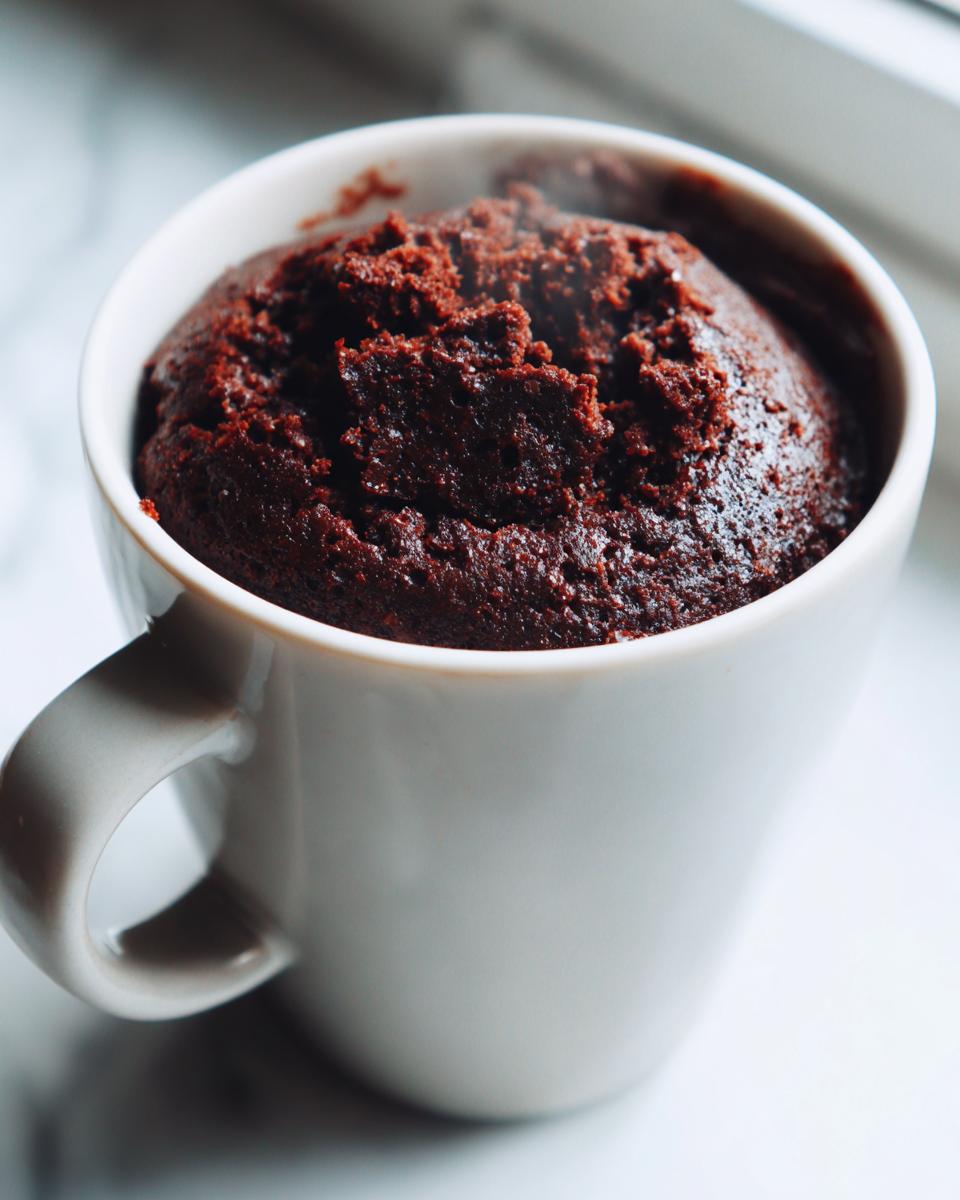 Healthy Chocolate Mug Cake - Other 3
