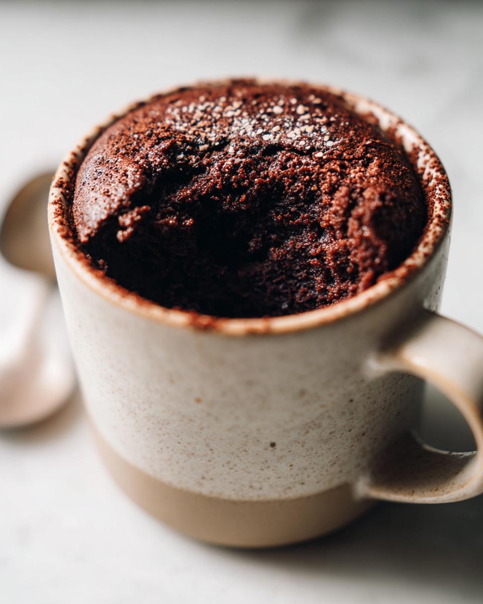 Healthy Chocolate Mug Cake - Other 4