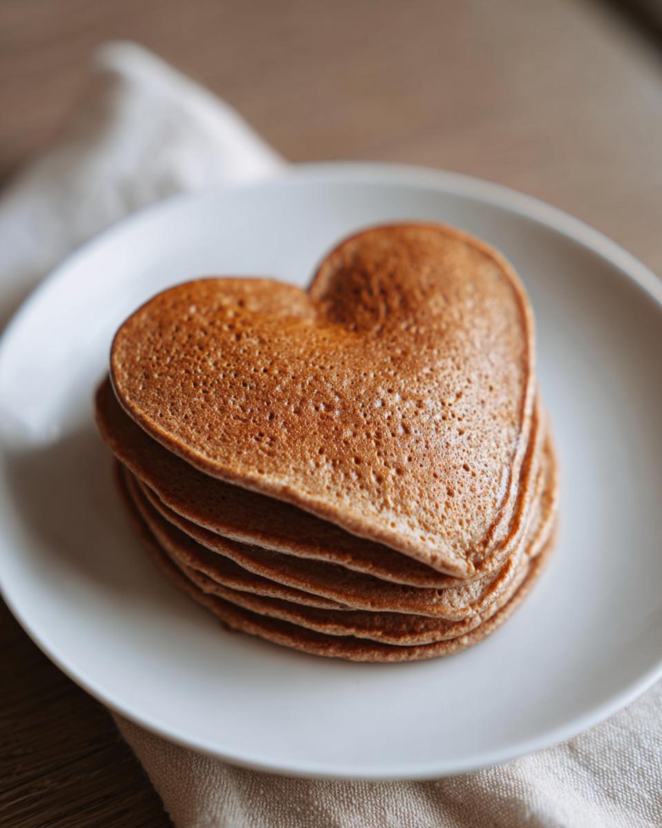 Heart-Shaped Protein Pancakes (Cute & Healthy Breakfast) - Other 2
