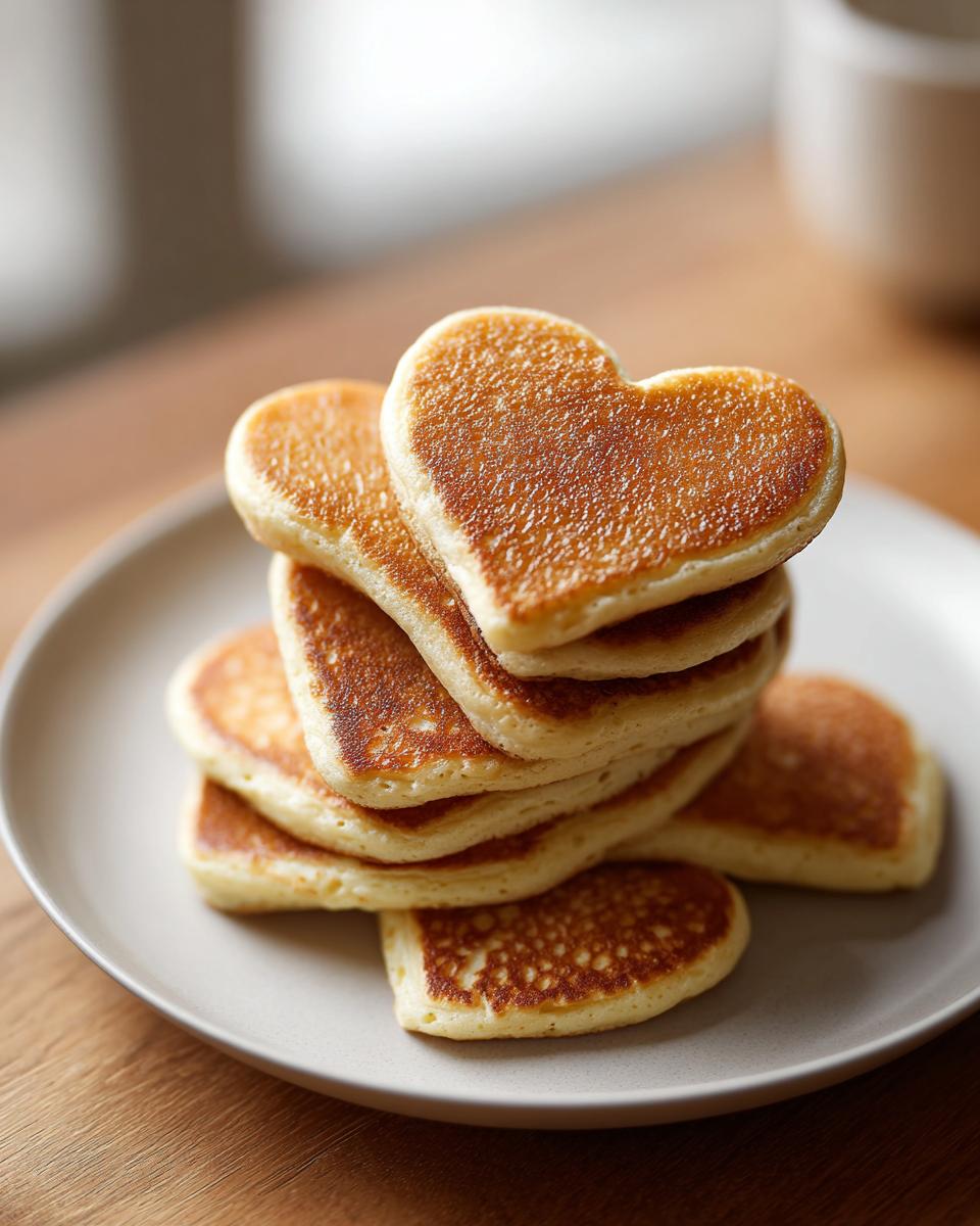 Heart-Shaped Protein Pancakes (Cute & Healthy Breakfast) - Other 3