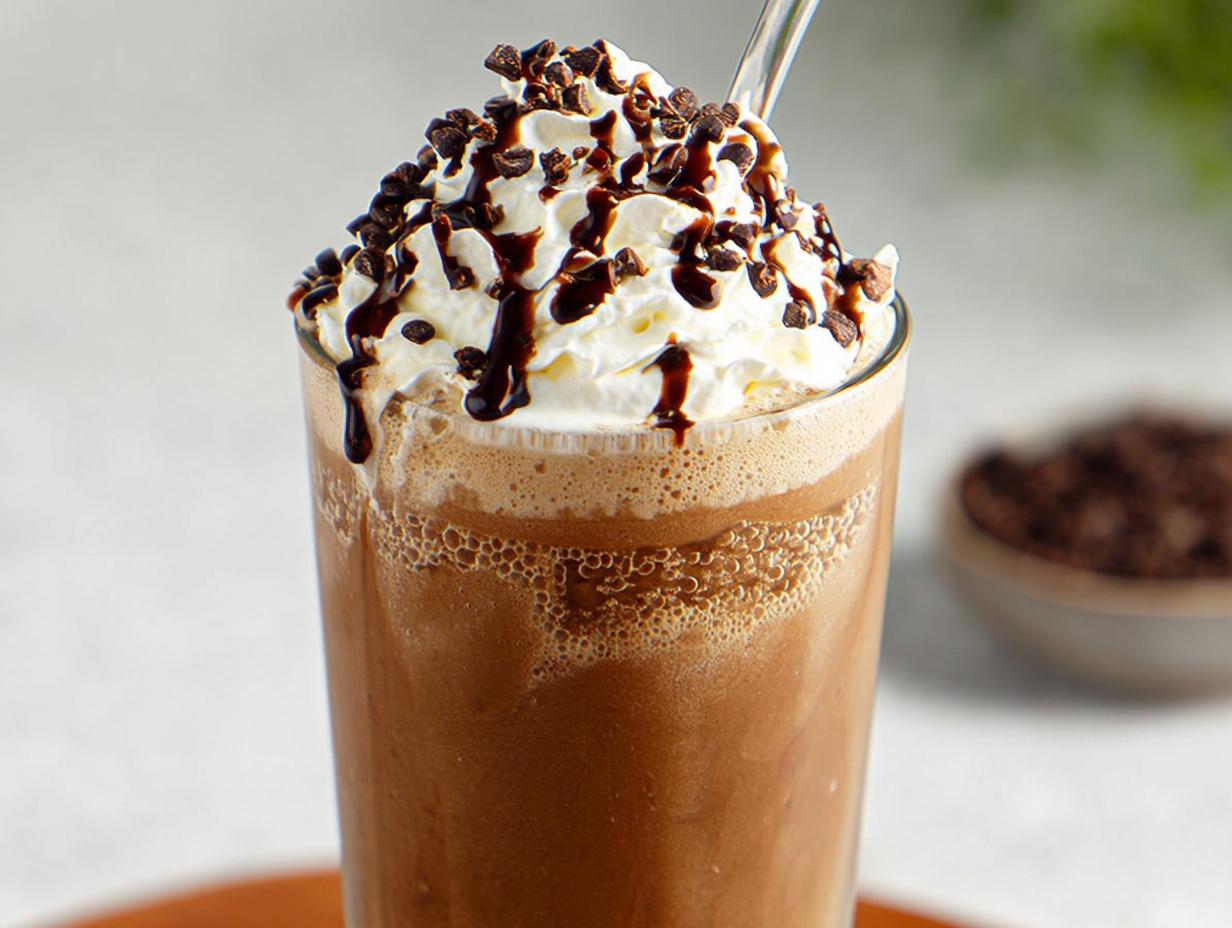 Amazing 5-Minute Mocha Frappuccino Budget