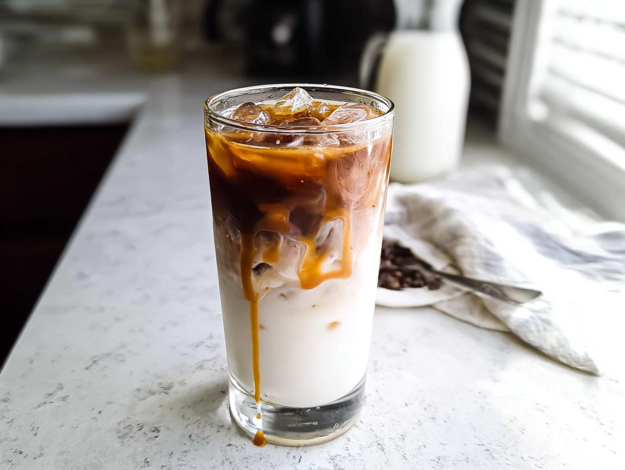 Amazing 149 Calorie Cafรฉ-Style Iced Caramel Macchiato