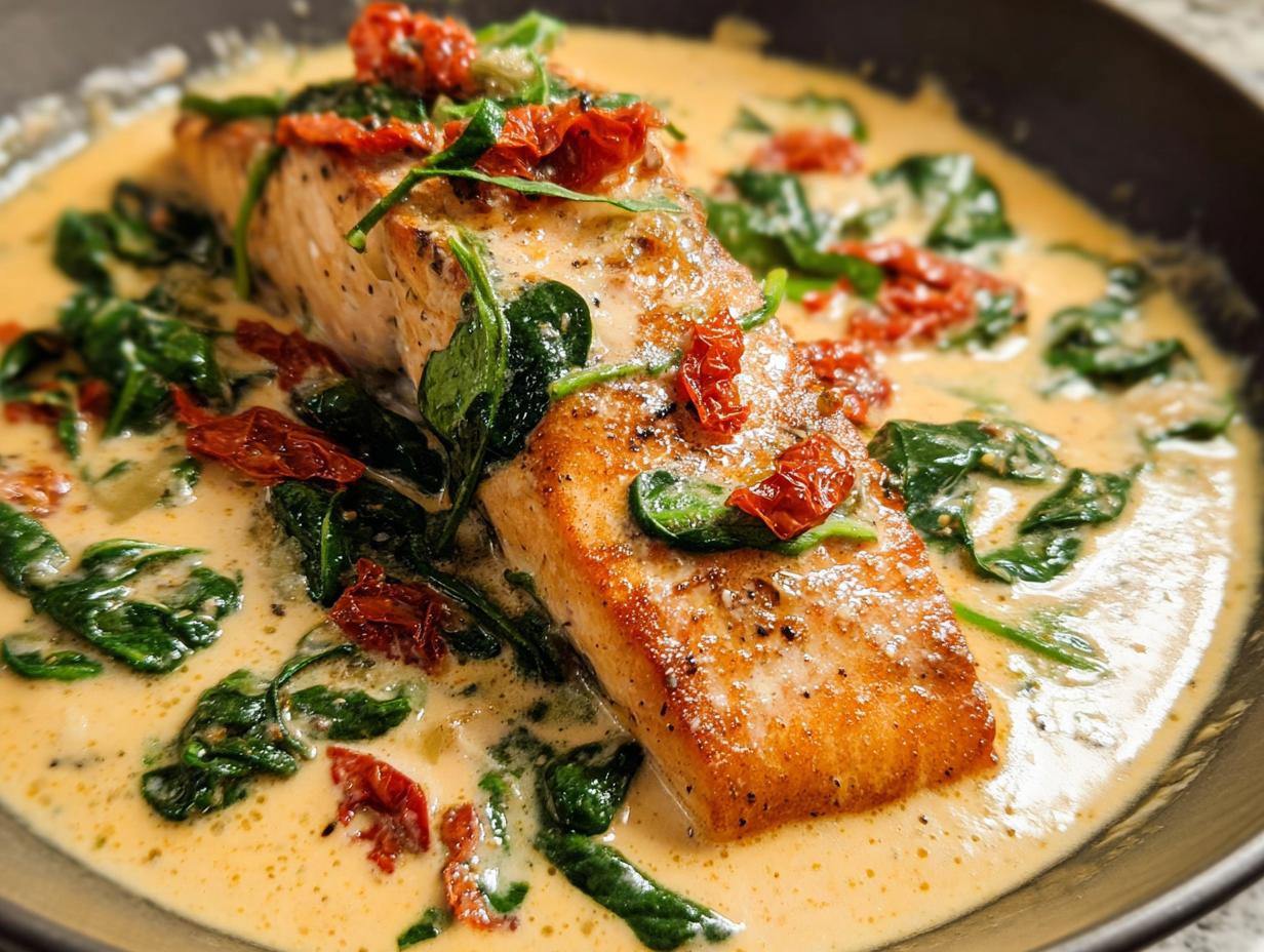 5-Star Creamy Tuscan Salmon (Comfort)