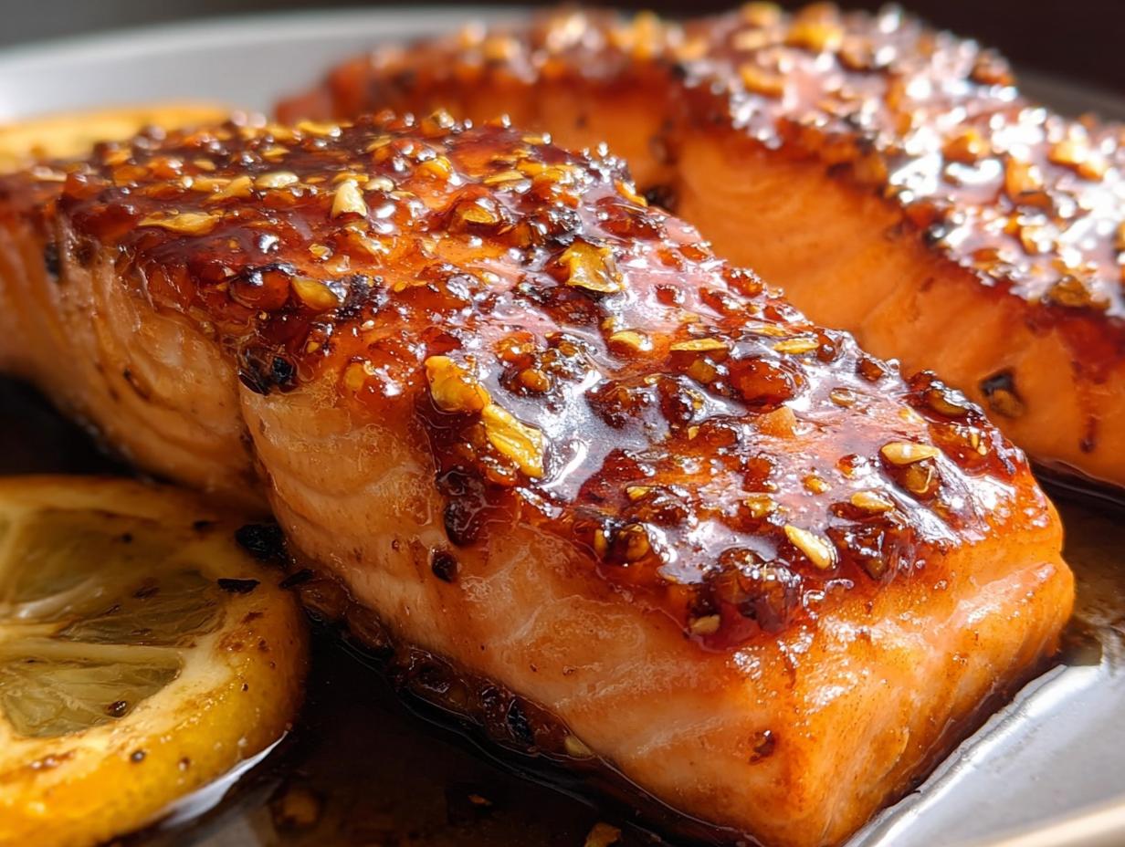 5 Minute Honey Garlic Salmon (Sheet Pan) Joy