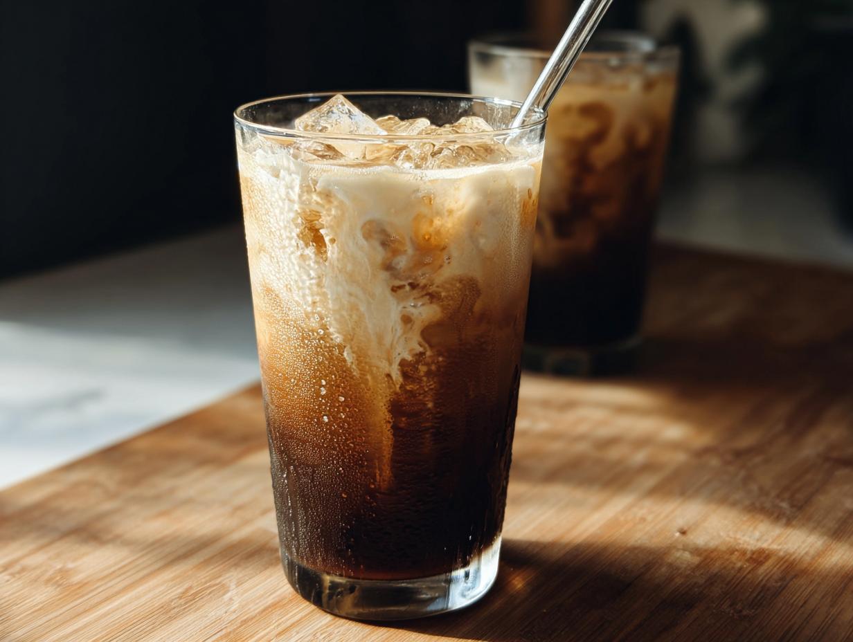 5 Minute Iced Brown Sugar Oatmilk Shaken Espresso (Easy)