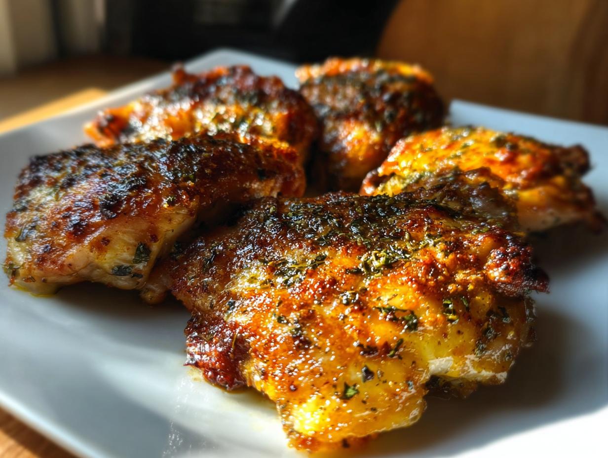 Baked Chicken Thighs Without Fuss: 1 Savory Meal