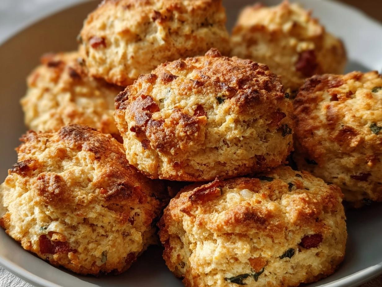 Amazing Breakfast Protein Biscuits: 14g Protein