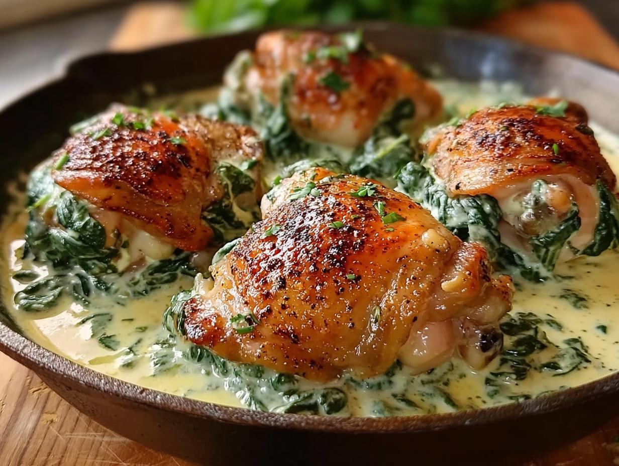 Amazing Creamy Chicken Thighs: 2025 Winner