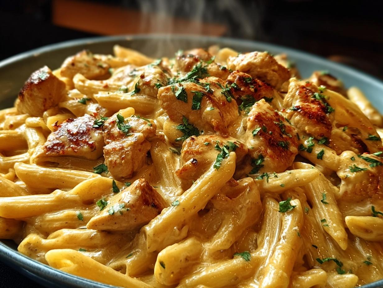 Amazing 30-min Creamy Italian Chicken Pasta