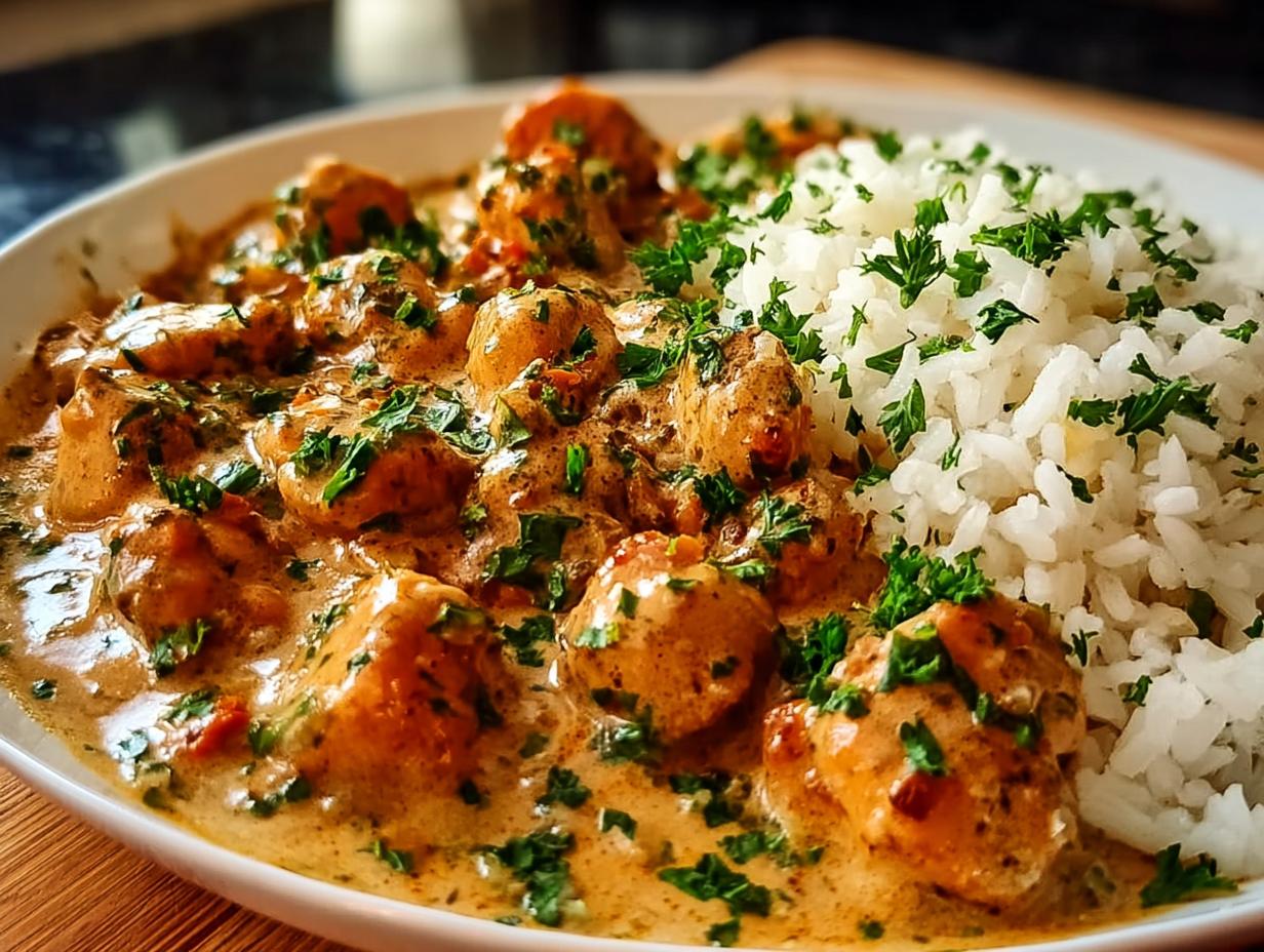 Creamy Creamy Smothered Chicken: 1 Pan Magic